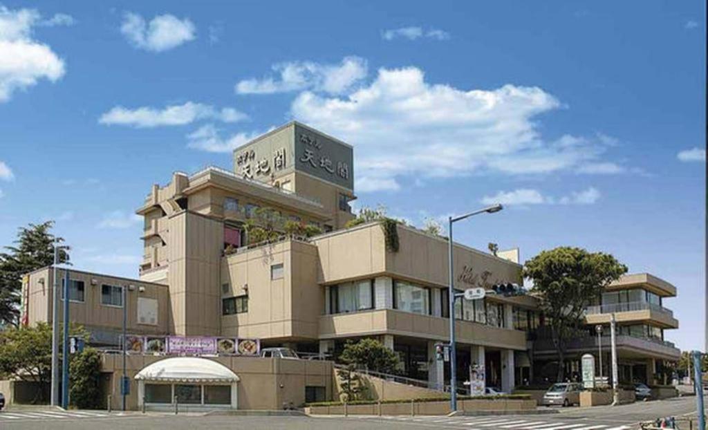 Hotel Tenchikaku Hitachi Bagian luar foto