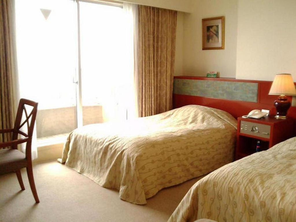 Hotel Tenchikaku Hitachi Bagian luar foto